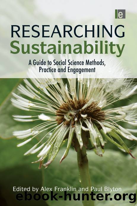 Researching Sustainability by Franklin Alex;Blyton Paul;