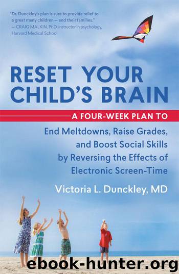 Reset Your Child's Brain: A Four-Week Plan to End Meltdowns, Raise Grades, and Boost Social Skills by Reversing the Effects of Electronic Screen-Time by Victoria L. Dunckley MD