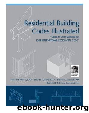 Residential Building Codes Illustrated by Steven R. Winkel & Collins David S. & Juroszek Steven P. & Ching Francis D. K