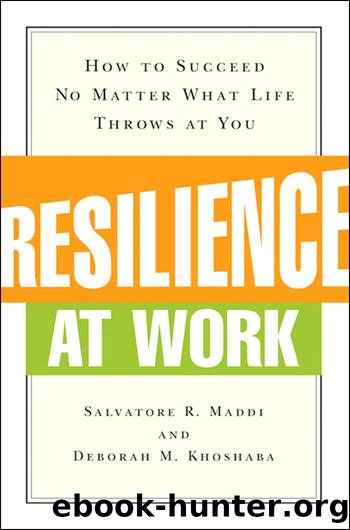 Resilience at Work by Salvatore R. Maddi & Deborah M. Khoshaba