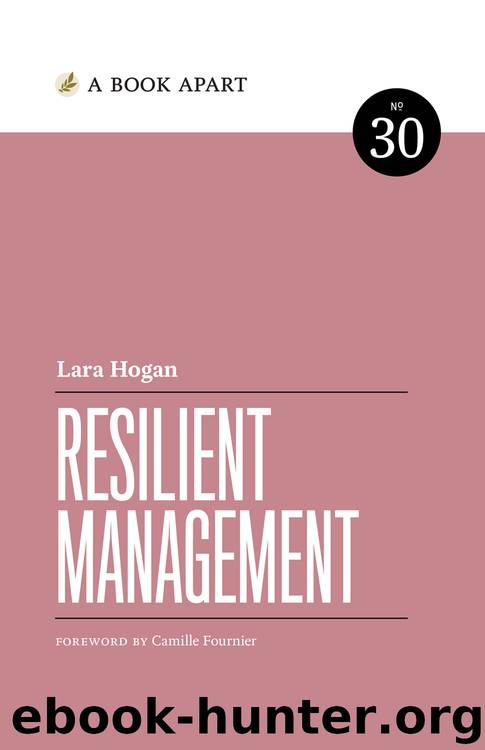Resilient Management by Lara Callender Hogan