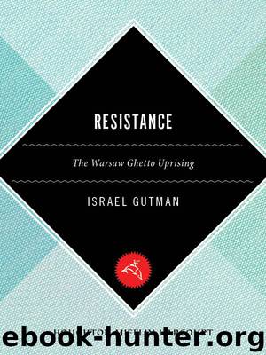 Resistance: The Warsaw Ghetto Uprising by Gutman Israel