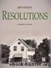 Resolutions by Jen Knox