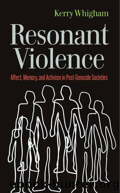 Resonant Violence: Affect, Memory, and Activism in Post-Genocide Societies by Kerry Whigham