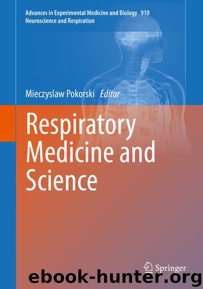 Respiratory Medicine and Science by Mieczyslaw Pokorski