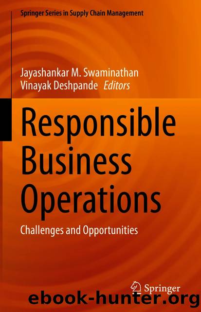 Responsible Business Operations by Unknown