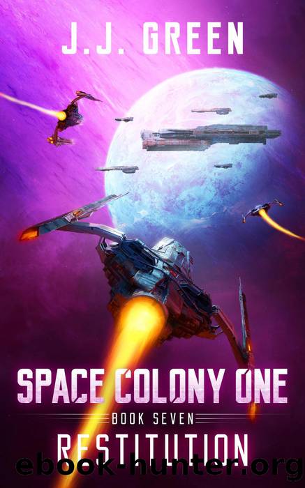 Restitution (Space Colony One, #7) by J.J. Green