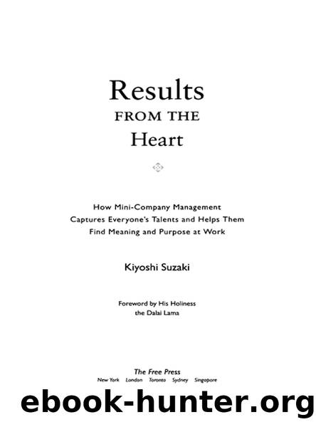 Results FROM THE Heart by Kiyoshi Suzaki