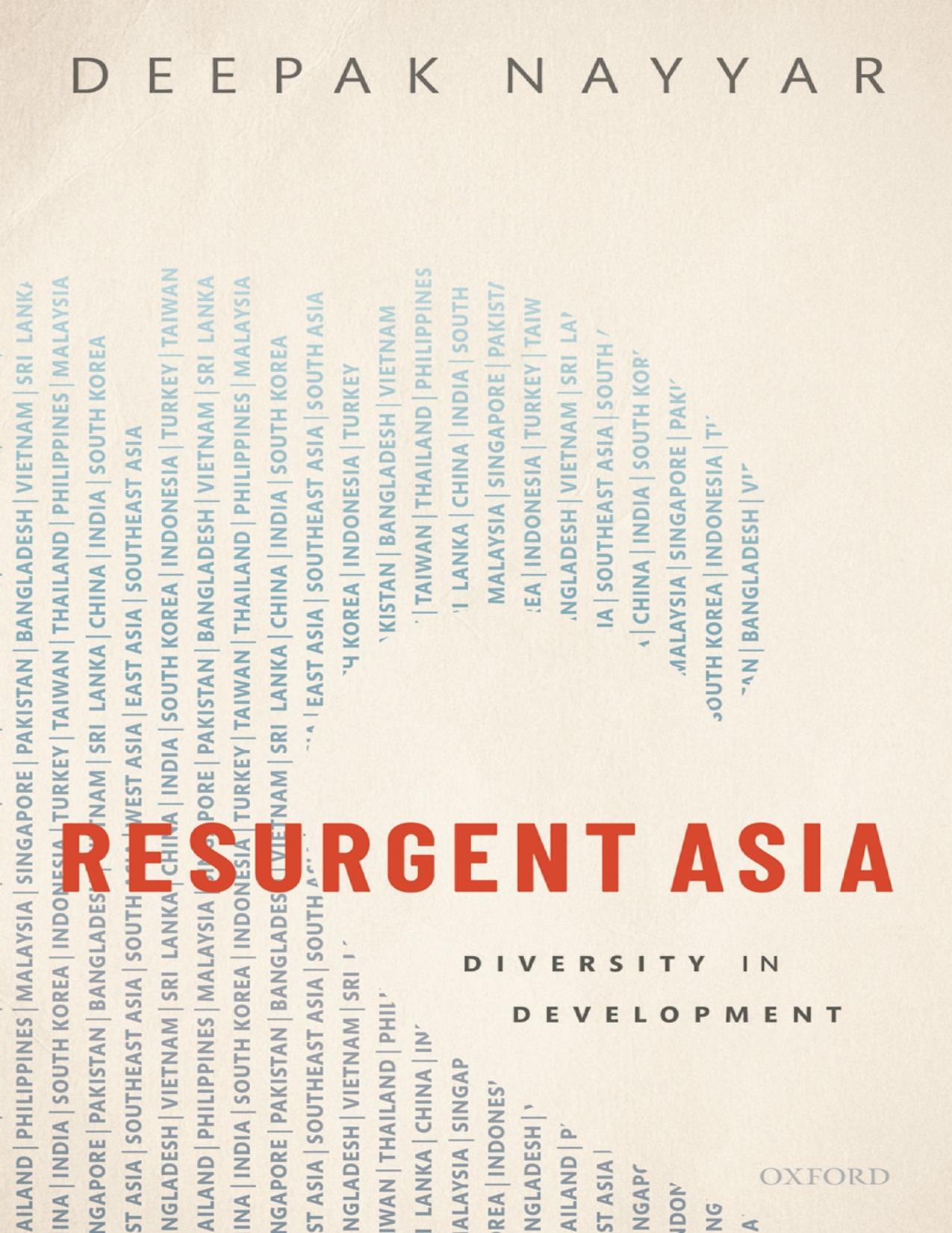 Resurgent Asia by Deepak Nayyar