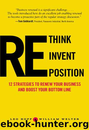 Rethink Reinvent Reposition by Leo Hopf & William Welter