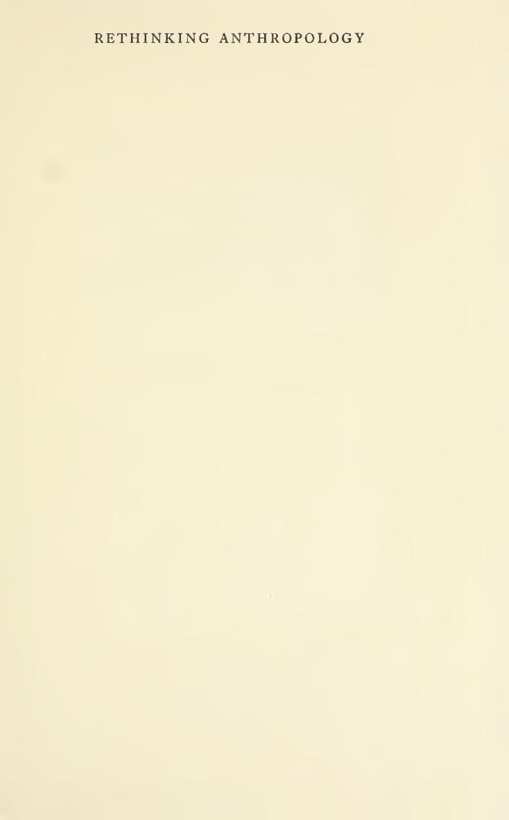 Rethinking Anthropology (London School of Economics Monographs on Social Anthropology) by E. R. (Edmund Ronald) Leach