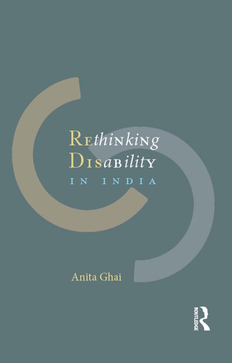 Rethinking Disability in India by Anita Ghai