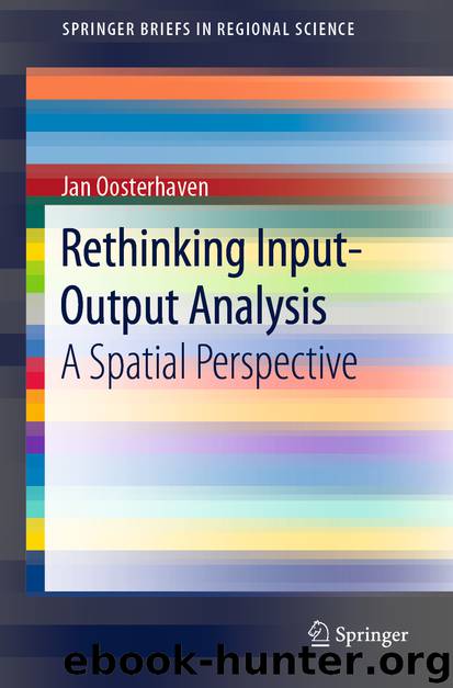 Rethinking Input-Output Analysis by Jan Oosterhaven