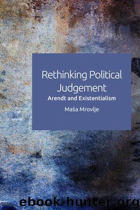 Rethinking Political Judgement by MaÅ¡a Mrovlje
