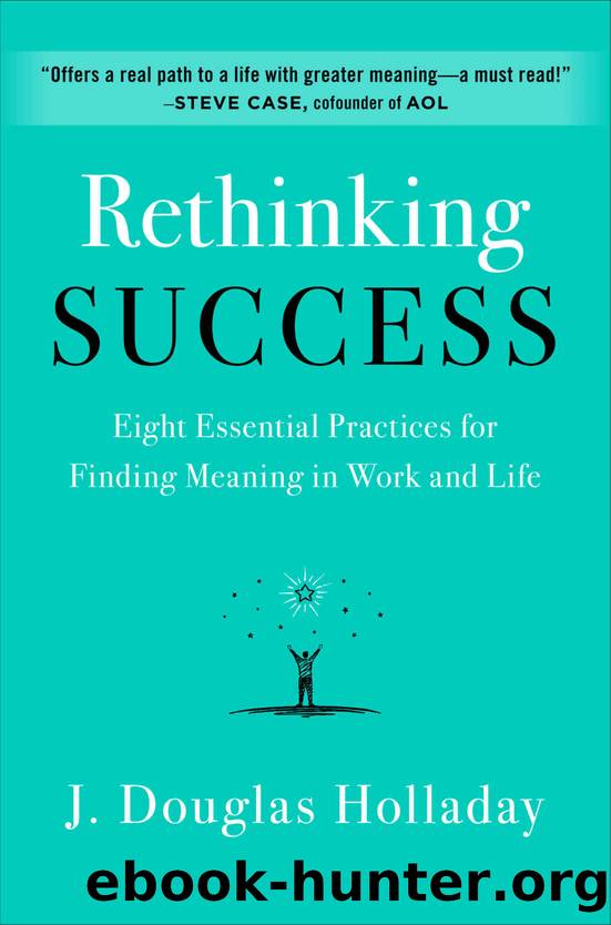 Rethinking Success by J. Douglas Holladay