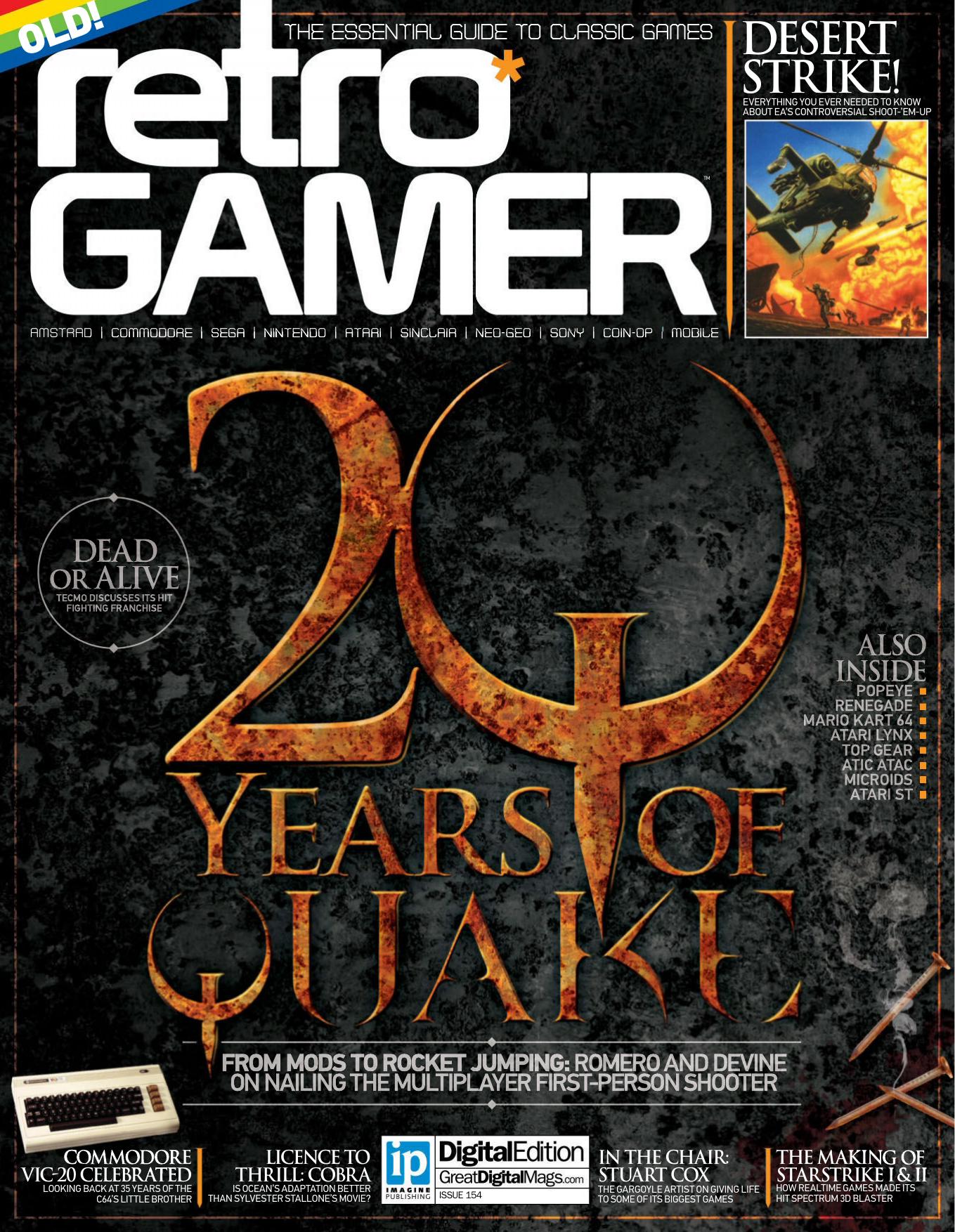 Retro Gamer - Issue 154 by Unknow