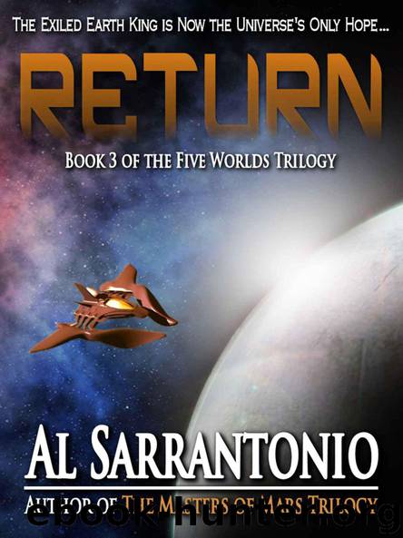 Return - Book III of the Five Worlds Trilogy by Al Sarrantonio
