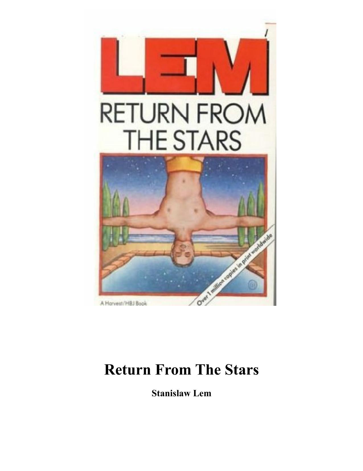 Return From The Stars by Stanislaw Lem