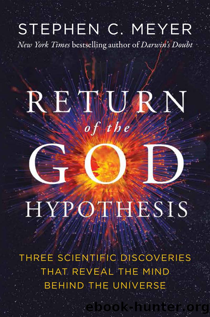 Return of the God Hypothesis by Stephen C. Meyer