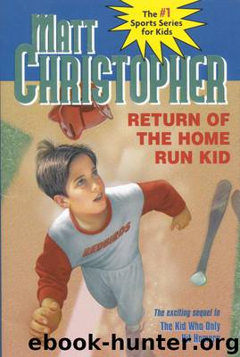 Return of the Home Run Kid by Matt Christopher