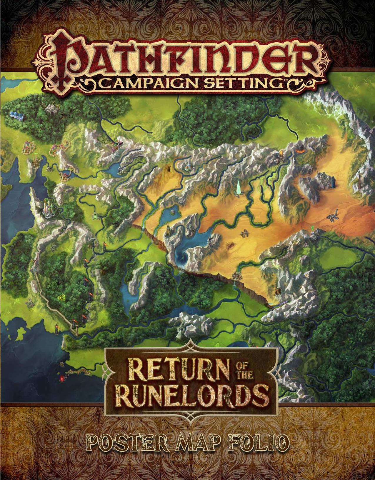 Return of the Runelords by Poster Map Folio