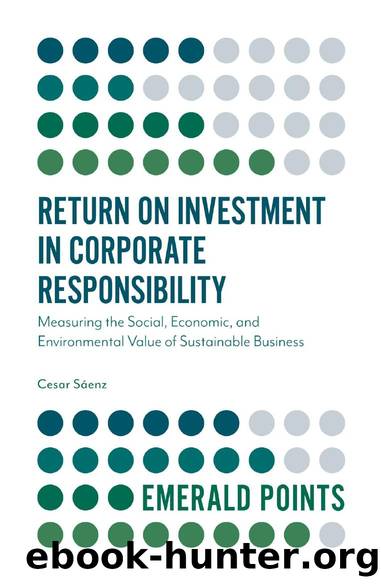Return on Investment in Corporate Responsibility : Measuring the Social, Economic, and Environmental Value of Sustainable Business by Cesar Saenz