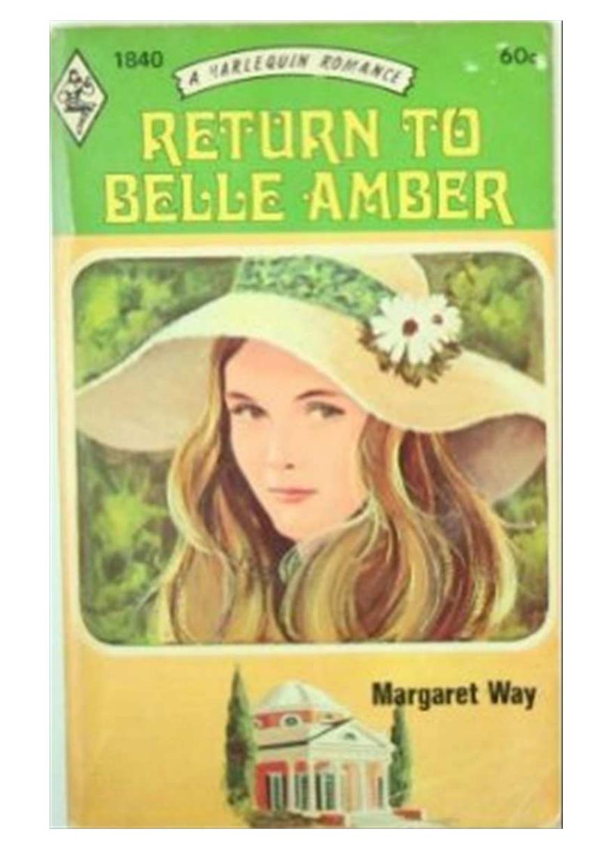 Return to Belle Amber by Way Margaret