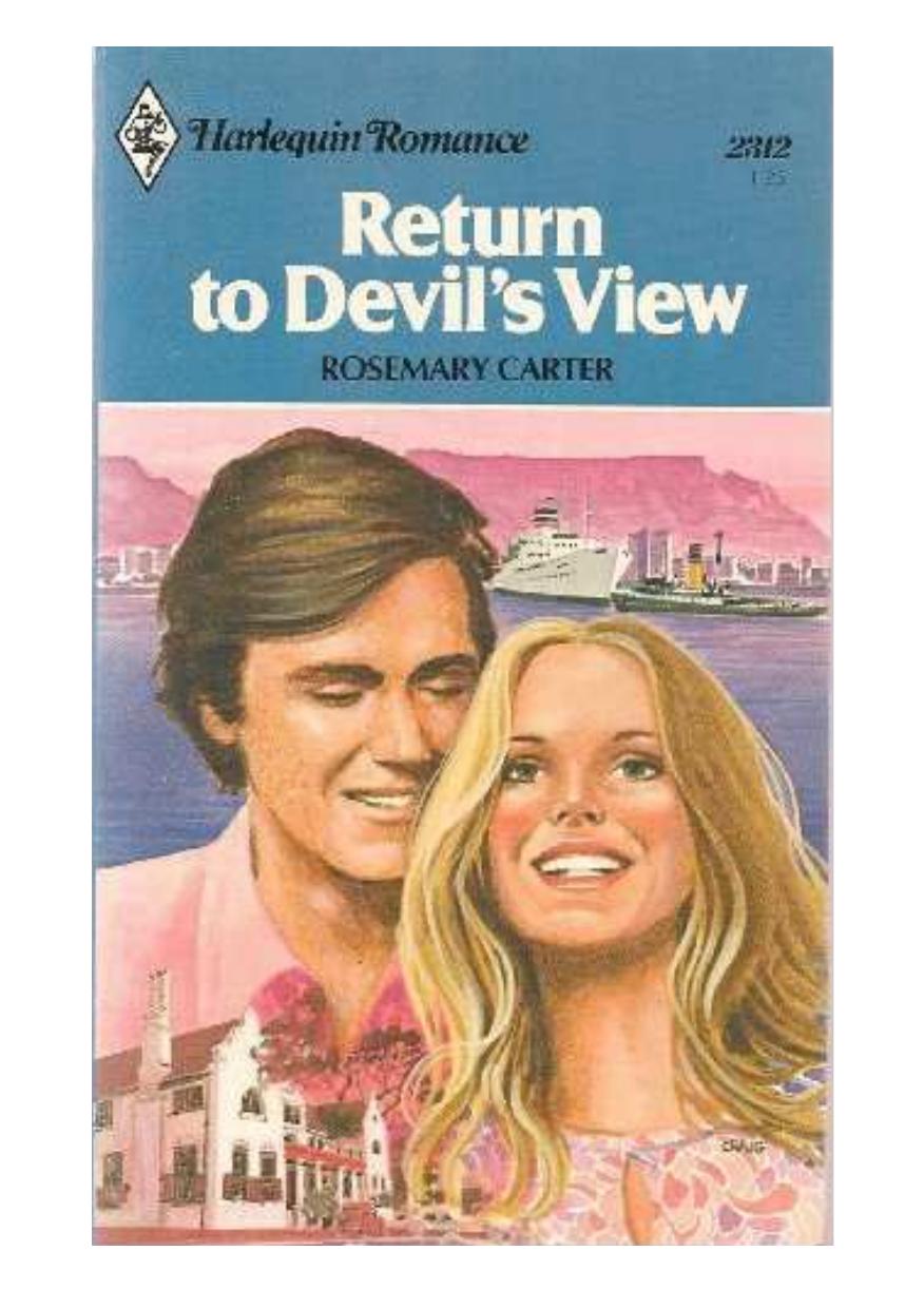 Return to Devil's View by Carter Rosemary