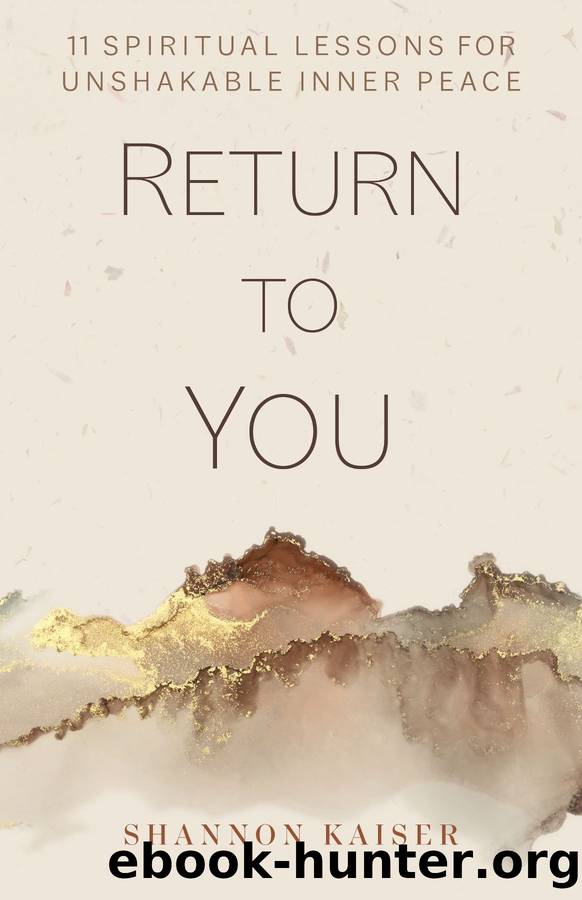 Return to You by Shannon Kaiser