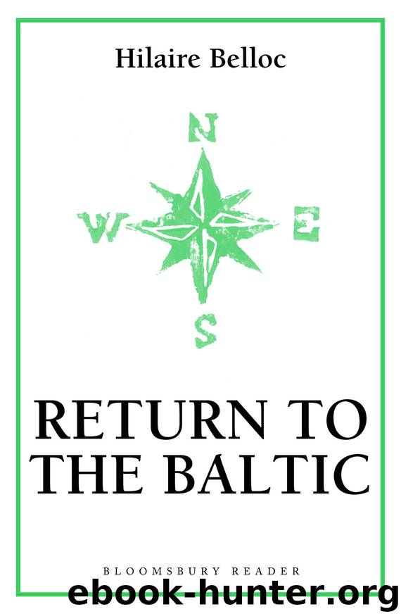 Return to the Baltic by Hilaire Belloc