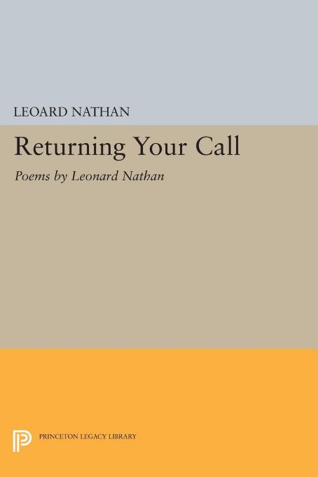 Returning Your Call by Leonard Nathan