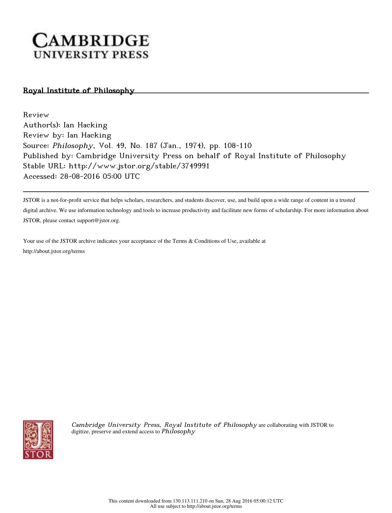 Review by Probability & Evidence