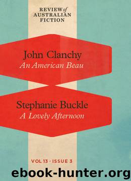 Review of Australian Fiction, Volume 13, Issue 3 by John Clanchy