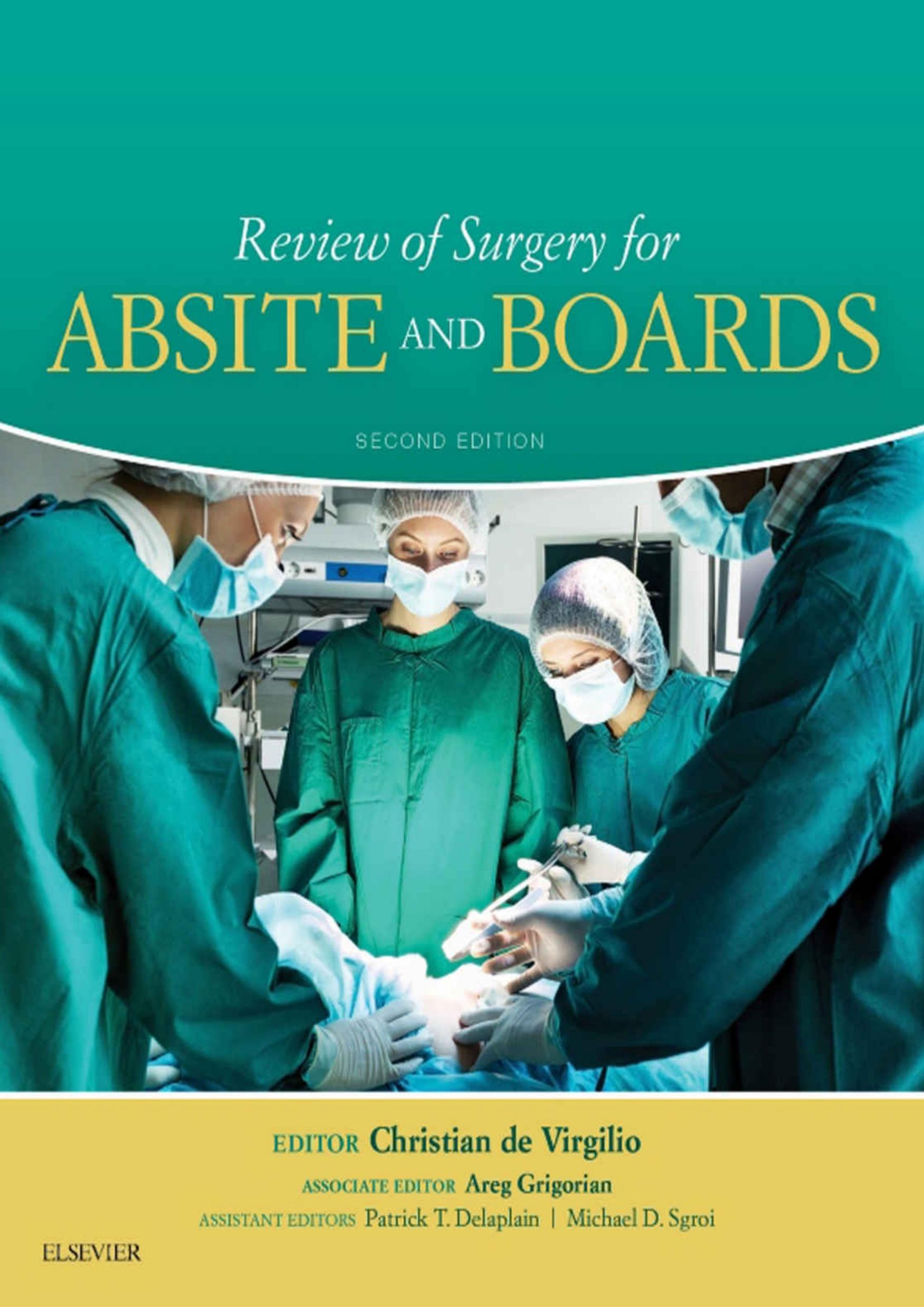 Review of Surgery for ABSITE and Boards by Christian DeVirgilio et al. (eds.)