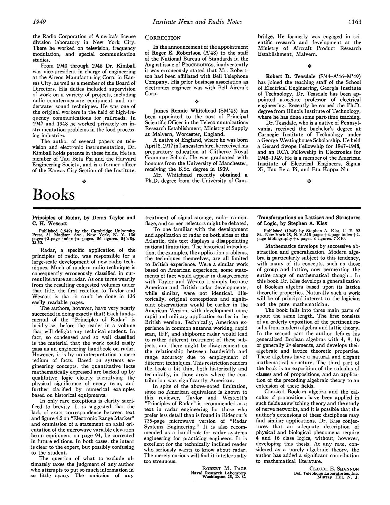 Review-Transformations on Lattices and Structures of Logic by Unknown