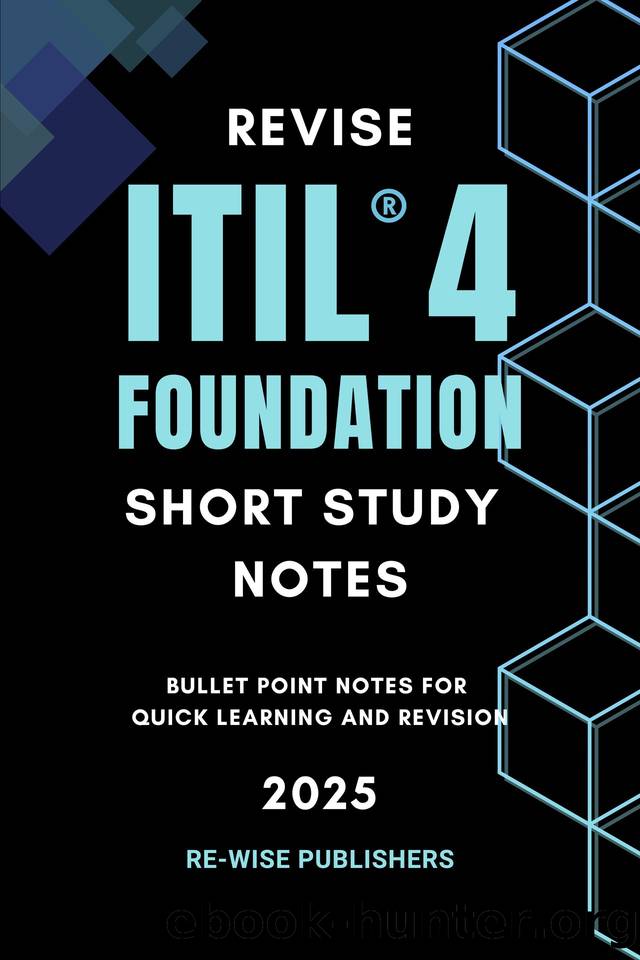 Revise ITIL 4 Foundation: Short Study Notes (Conquer IT Service Management Book 1) by Publishers Re-Wise