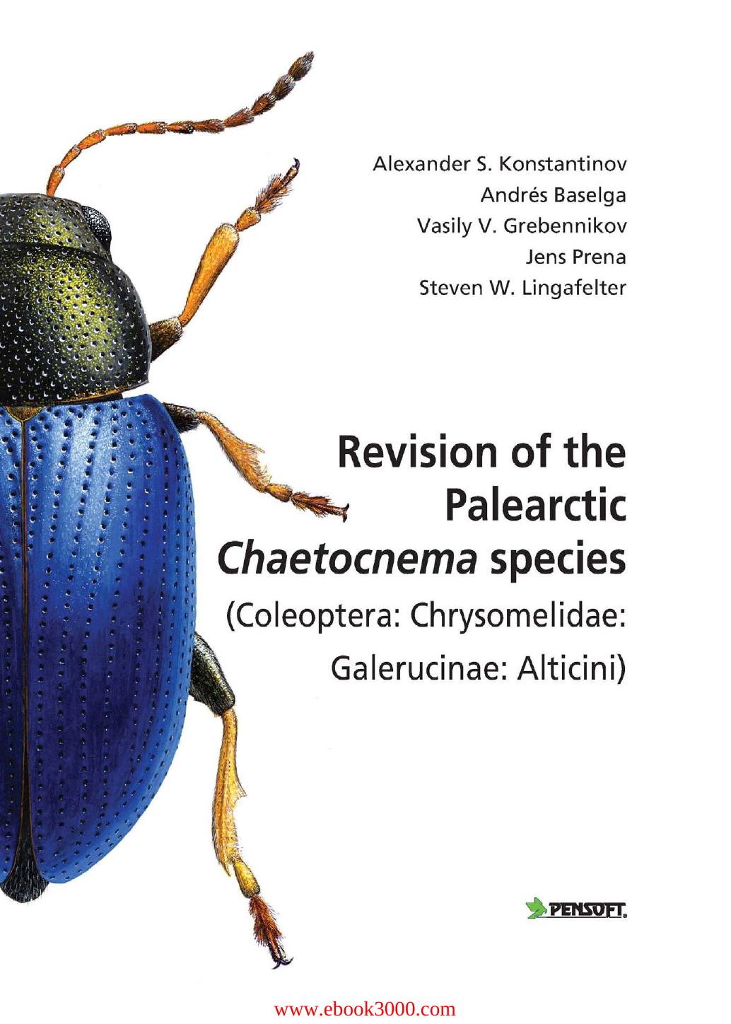 Revision of the Paleartctic Chaetocnema Species (Coleoptera: Chrysomelidae: Galerucinae: Alticini) by Unknow