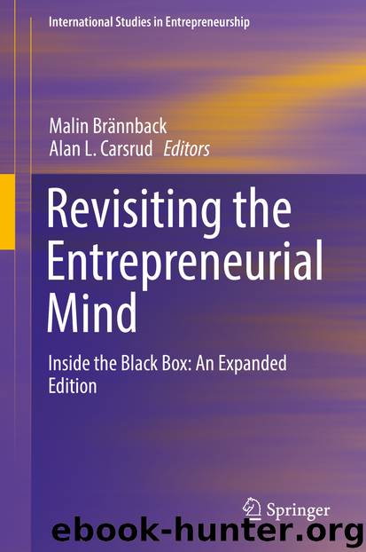 Revisiting the Entrepreneurial Mind by Malin Brännback & Alan L. Carsrud