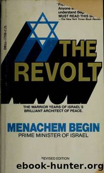 Revolt by Menachem Begin