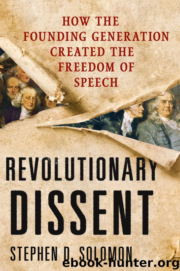 Revolutionary Dissent by Stephen D. Solomon