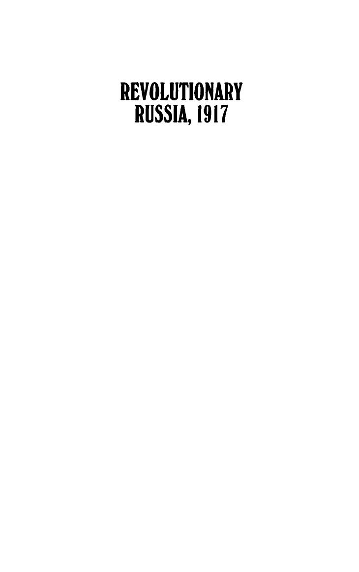 Revolutionary Russia, 1917 by John M. Thompson