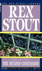 Rex Stout - Nero Wolfe 14 - The Second Confession by Rex Stout