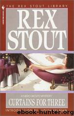 Rex Stout - Nero Wolfe 18 by Curtains for Three