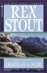 Rex Stout - Nero Wolfe 44 by Death of a Dude