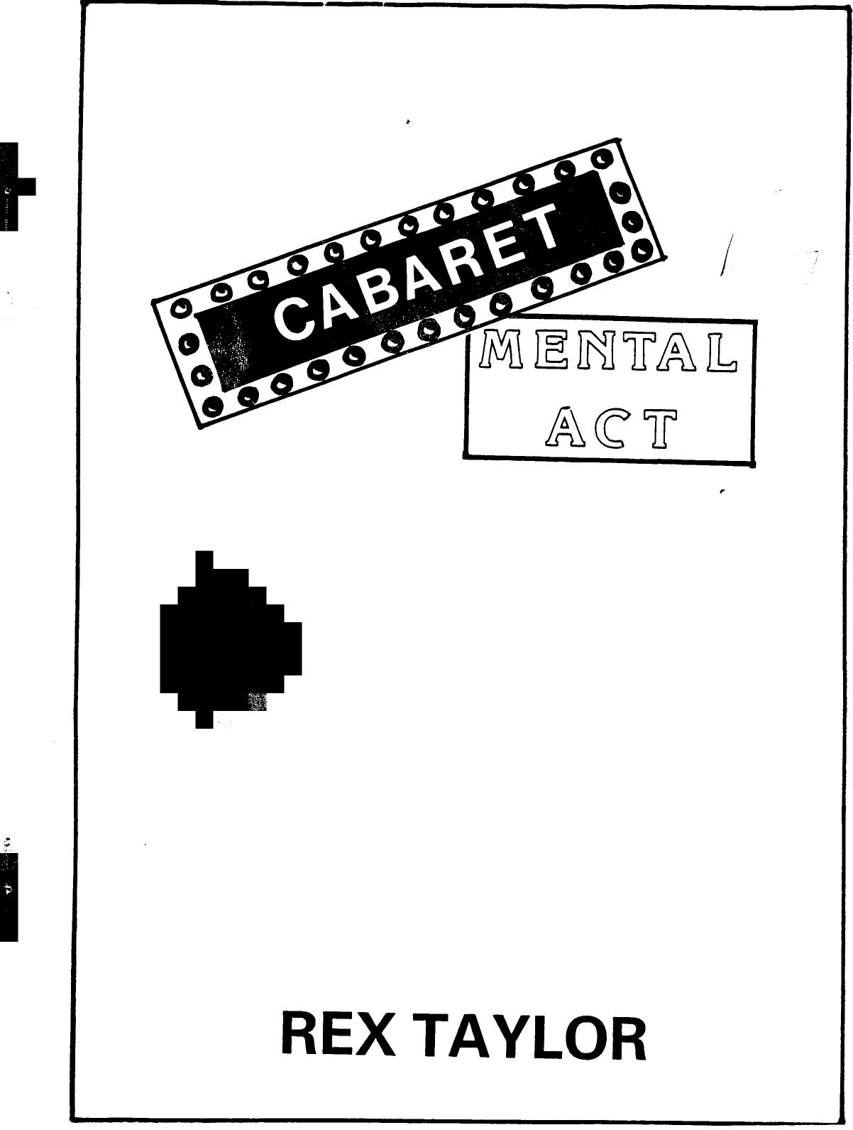 Rex Taylor by Cabaret Mental Act
