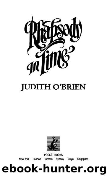 Rhapsody In Time by Judith O’Brien