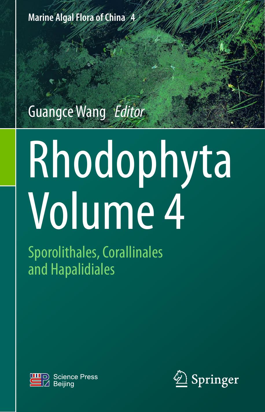 Rhodophyta - Volume 4: Sporolithales, Corallinales and Hapalidiales by Guangce Wang (editor)