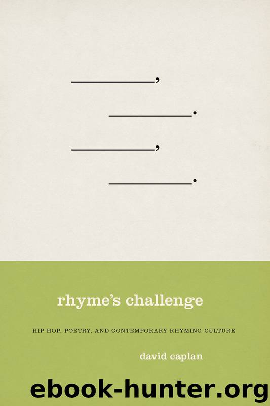 Rhyme's Challenge by Caplan David