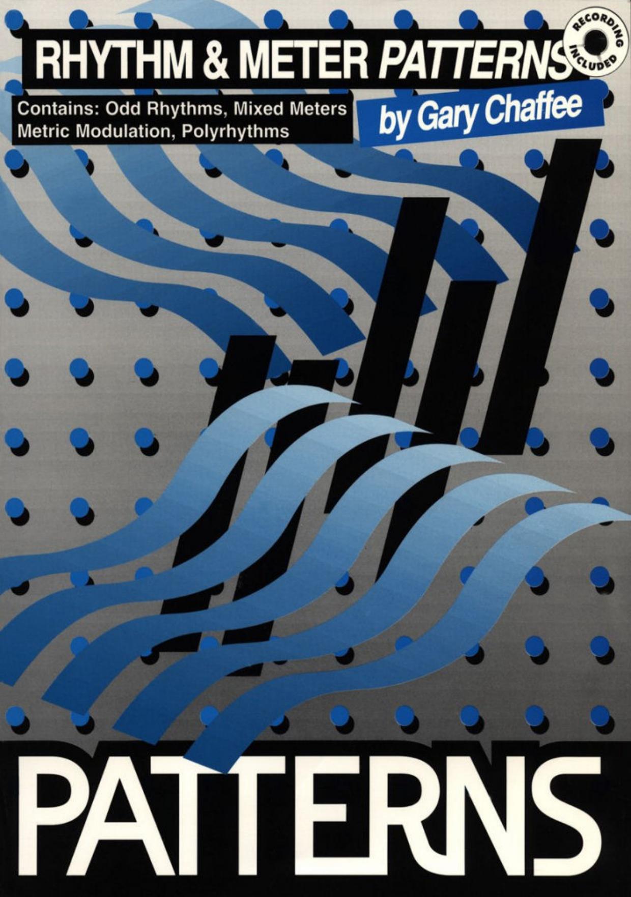 Rhythm and meter patterns by Chaffee Gary