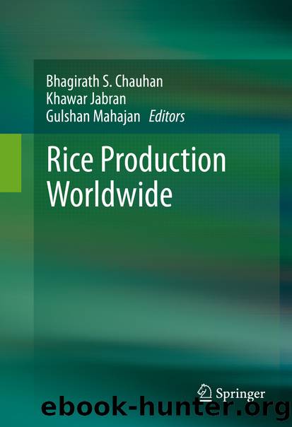 Rice Production Worldwide by Bhagirath S. Chauhan Khawar Jabran & Gulshan Mahajan